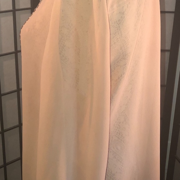 Moda International Blush Sequined Blouse - L - Picture 2 of 5